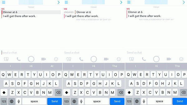 Slik sletter du meldinger eller tømmer samtaler på Snapchat