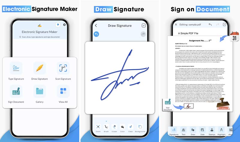 Cpctech Electronic Signature Maker App Android