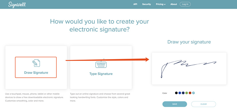 Signwell Online Signature Maker