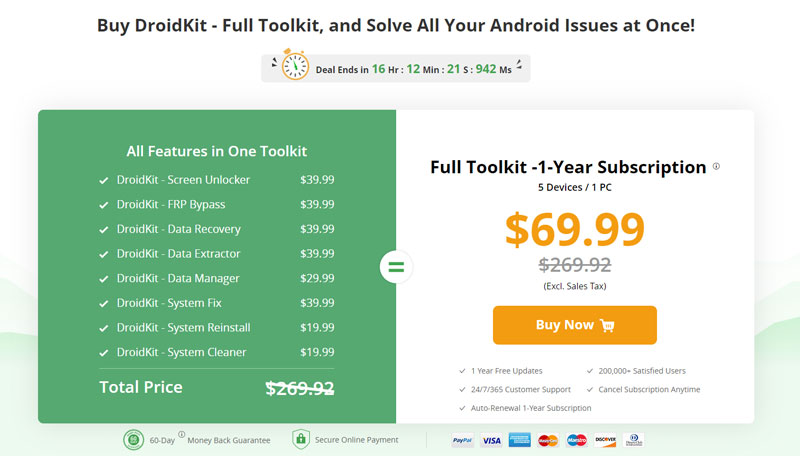 Droidkit Pricing