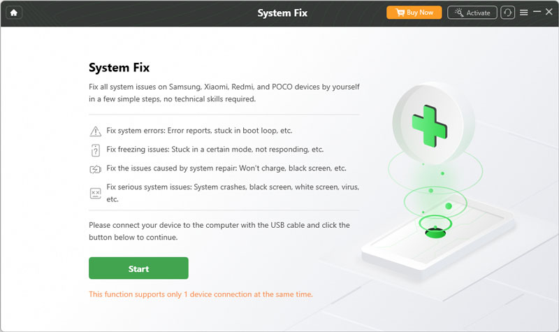 Droidkit System Fix Feature