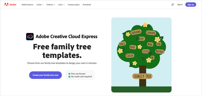 Create Your Free Family Tree