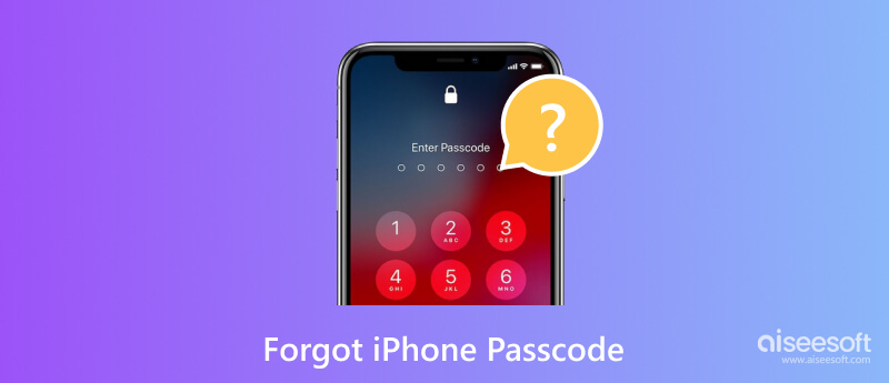 iphone passcode reset when phone is wiped