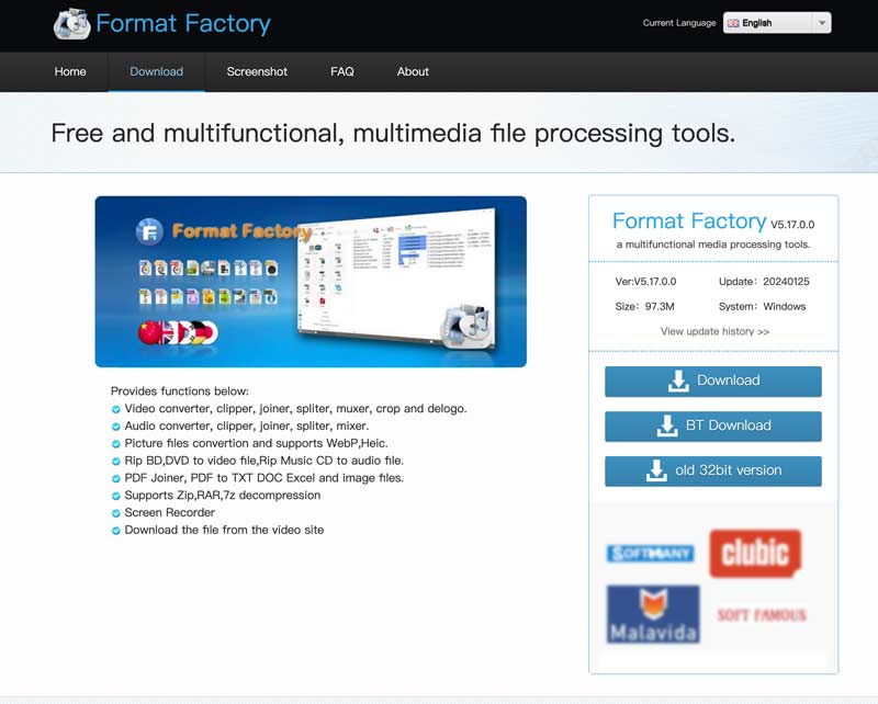 Format Factory Download Website