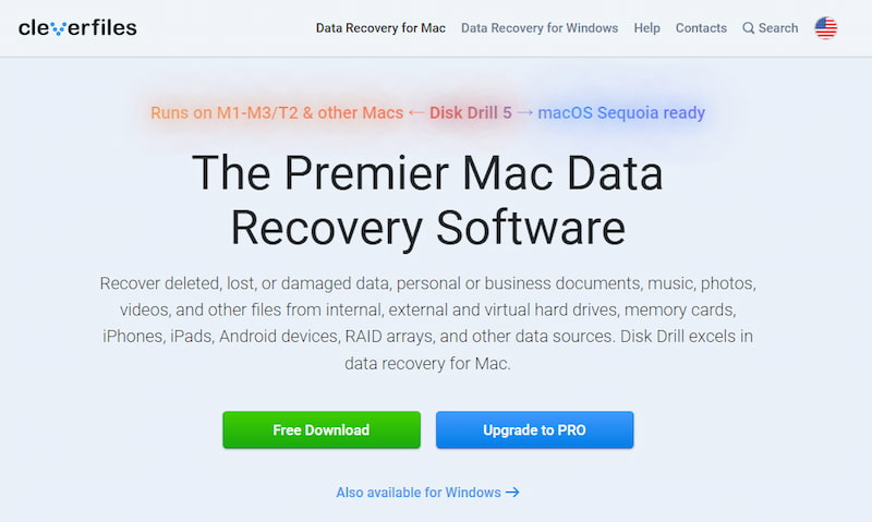 Disk Drill Free Data Recovery Software for SSD