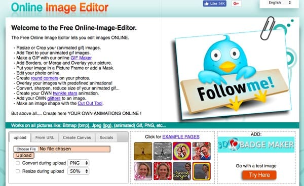 Create animated gif  Free Online Image Editor
