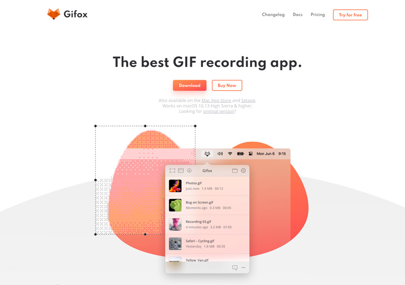 GIF Recorder for Mac Gifox
