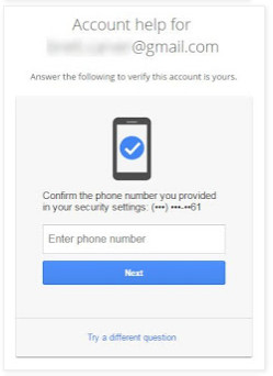 change recovery phone number on gmail account