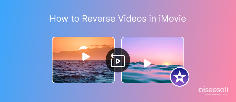 how to reverse a video on imovie