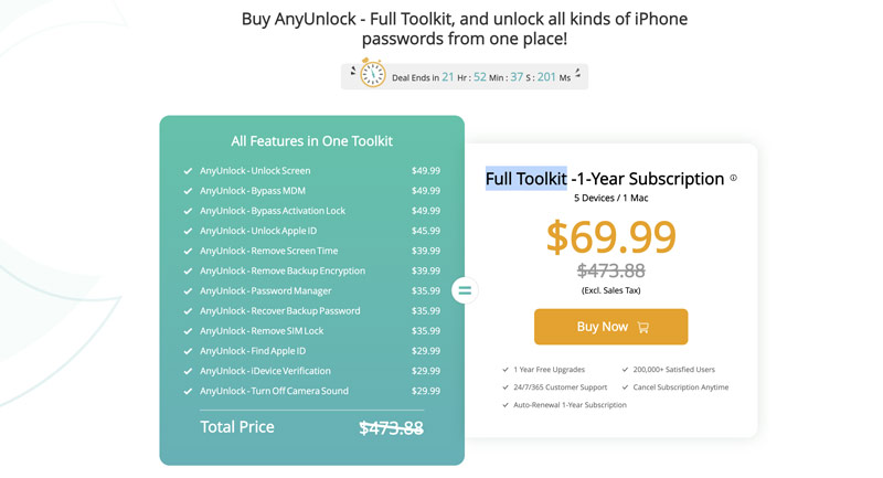 Imobie Anyunlock Pricing