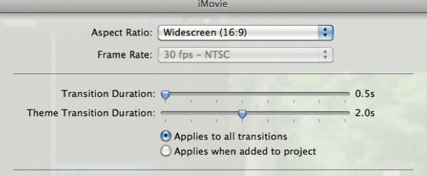 how to change clip duration in imovie 10.1.4