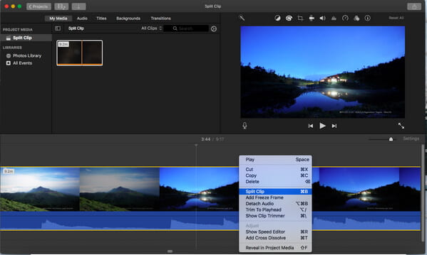 how to use imovie on mac duration of clip