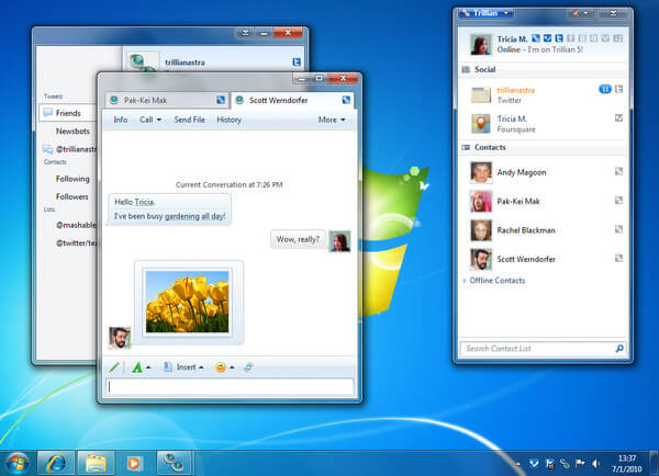free instant messaging application for mac os x