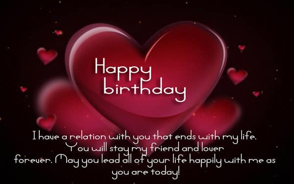 happy birthday love message