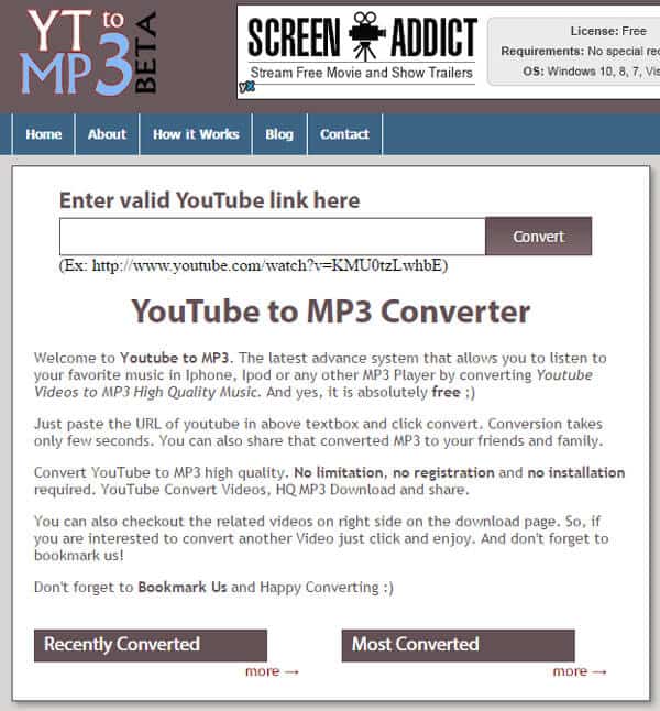 yt into mp3