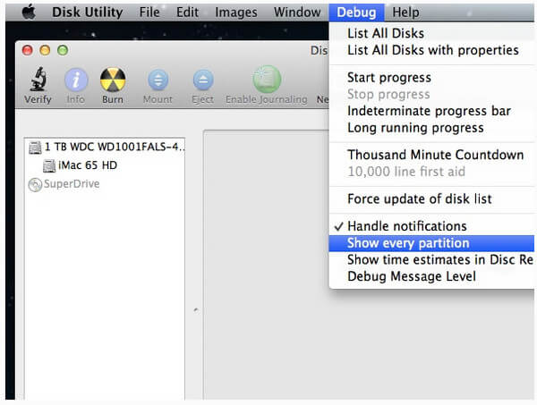 how to partition disk mac