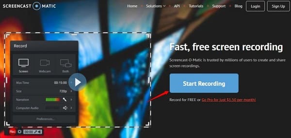free screen recorder windows 10 no watermark no time limit