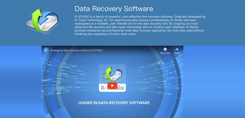 R Studio Seagate Data Recovery Software