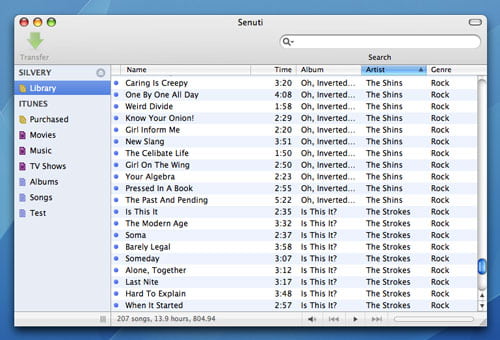 Senuti for Windows Tool to Transfer Music from iPhone and iPod