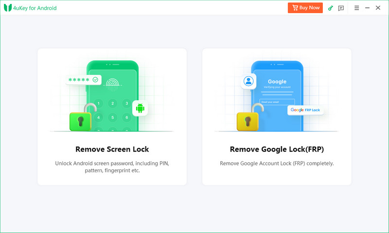 Tenorshare 4ukey for Android Interface