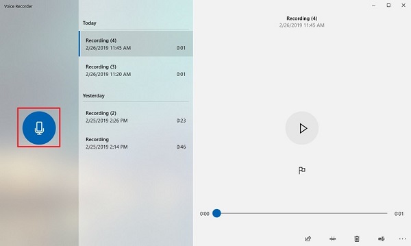 windows 10 voice recorder not opening