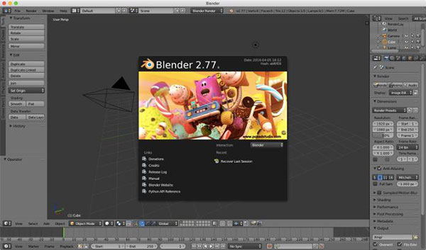 blender 3d mac download