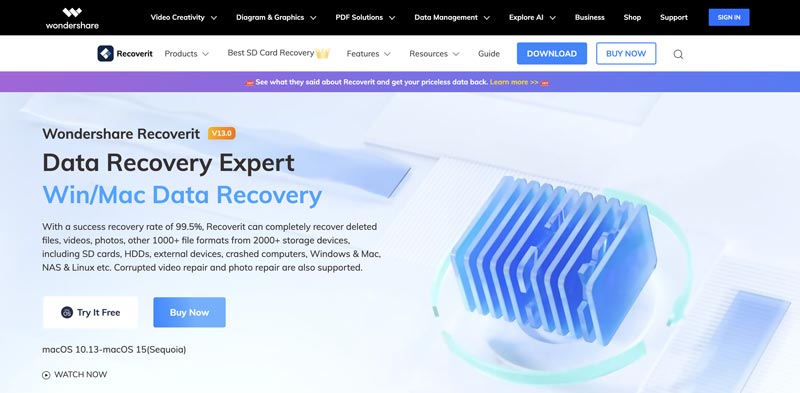 What Is Wondershare Recoverit Data Recovery