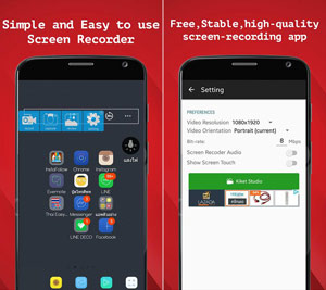 recordable android screen recorder