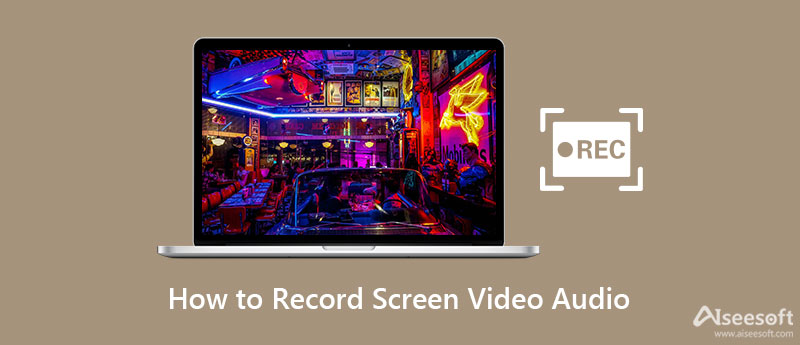 video recording screen