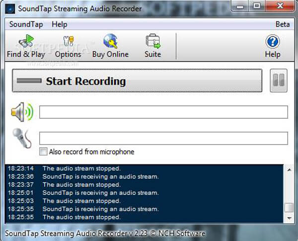 soundtap streaming audio recorder stopped working