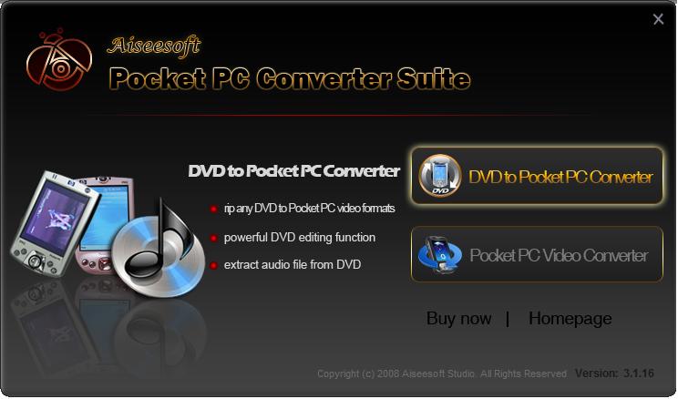 Aiseesoft Pocket PC Converter Suite 3.2.20 full