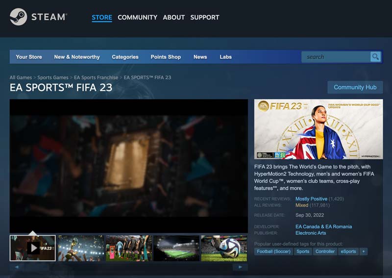 HOW TO PLAY OR RUN FIFA 23 FROM STEAM 