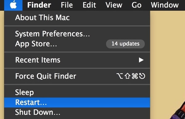 powerpoint mac restart at end