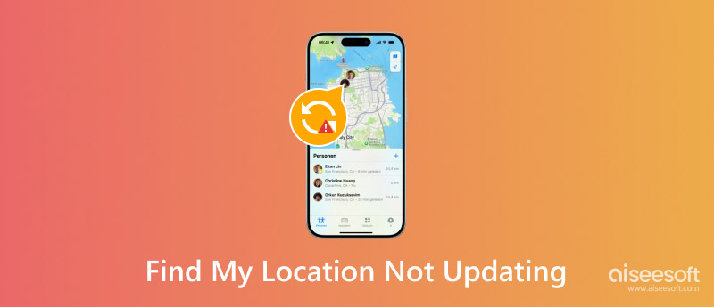 Find My Location Not Updating