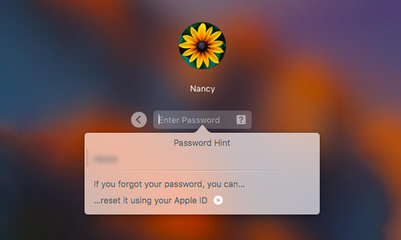 macbook forgot password factory reset
