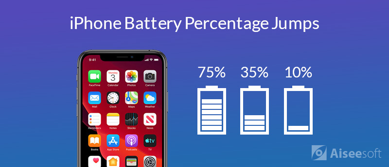 修复iPhone电池百分比上升/下降