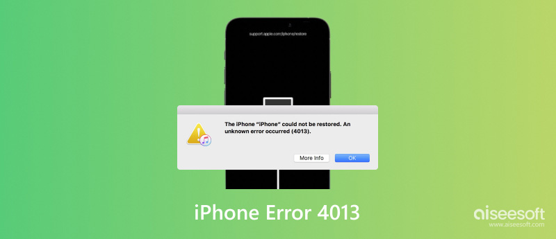 iPhone Error 4013