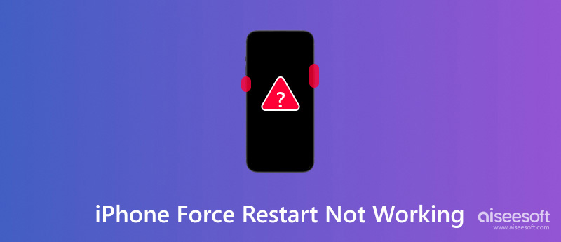 iPhone Force Restart Not Working