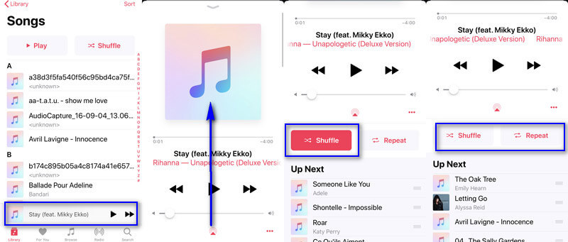 How to Repeat & Shuffle Songs on  Music (Images Included)? - MiniTool