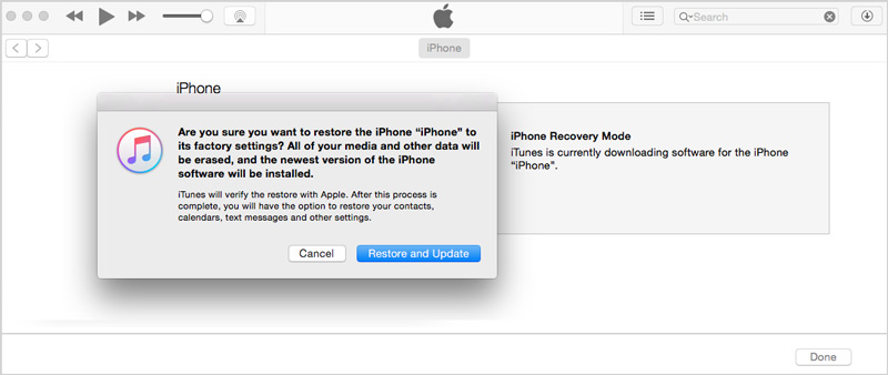 Restore Locked iPhone Recovery Mode Itunes