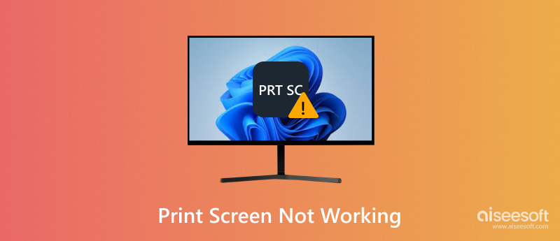 Print Screen Not Working