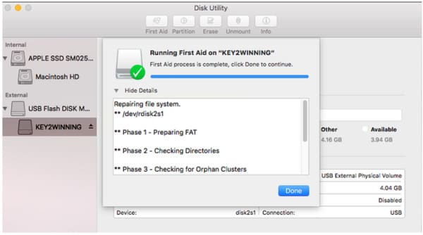 mac os disk utility set bootable drive