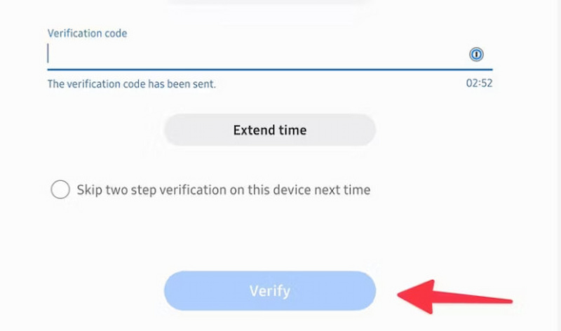 Verification Code