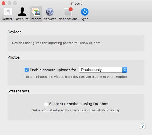 dropbox desktop app mac not working