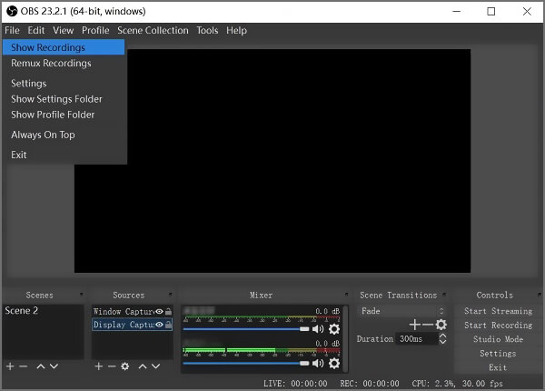 obs recording software download