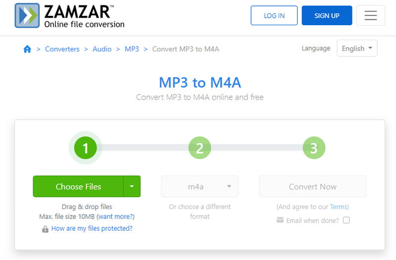 Change MP3 to M4A with Desktop/ and Online Converters