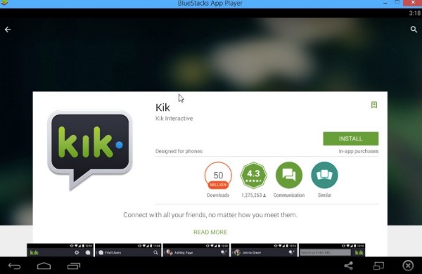 how to get kik for pc without bluestacks