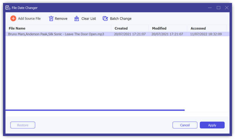 Change File Data