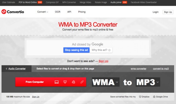 free convert wma to mp3 online
