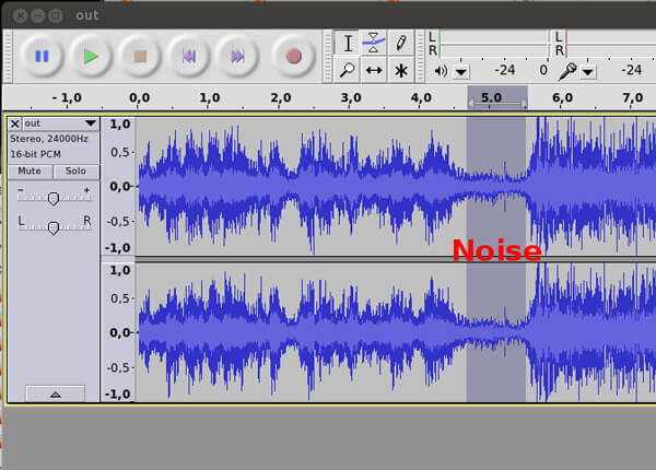noise reduction on breakaway audio enhancer